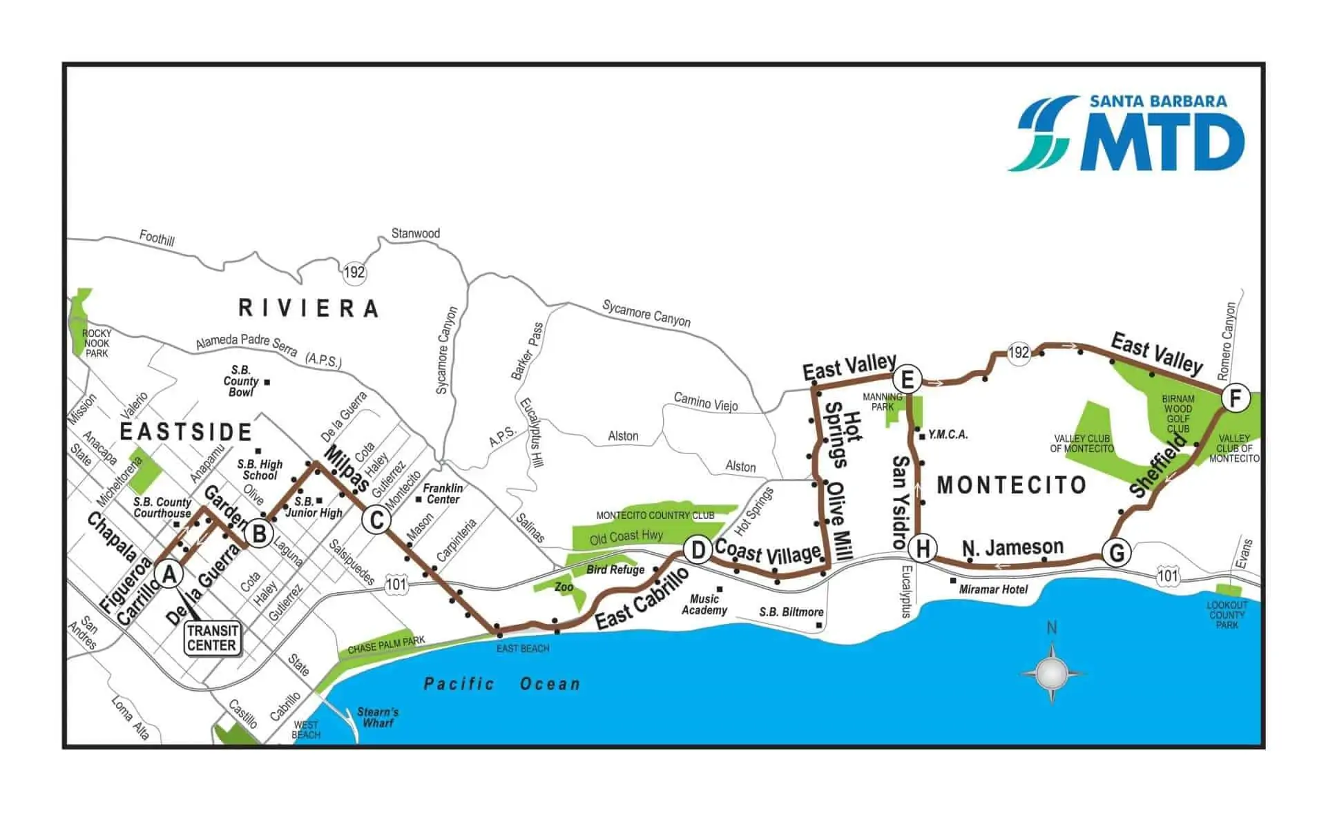 Line 14 – Montecito