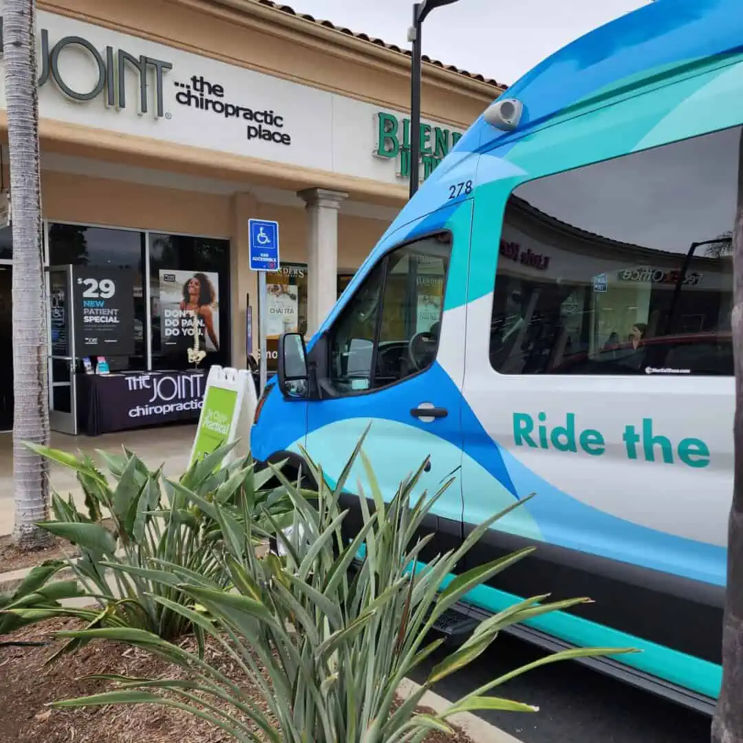 WAVE van at chiropractor