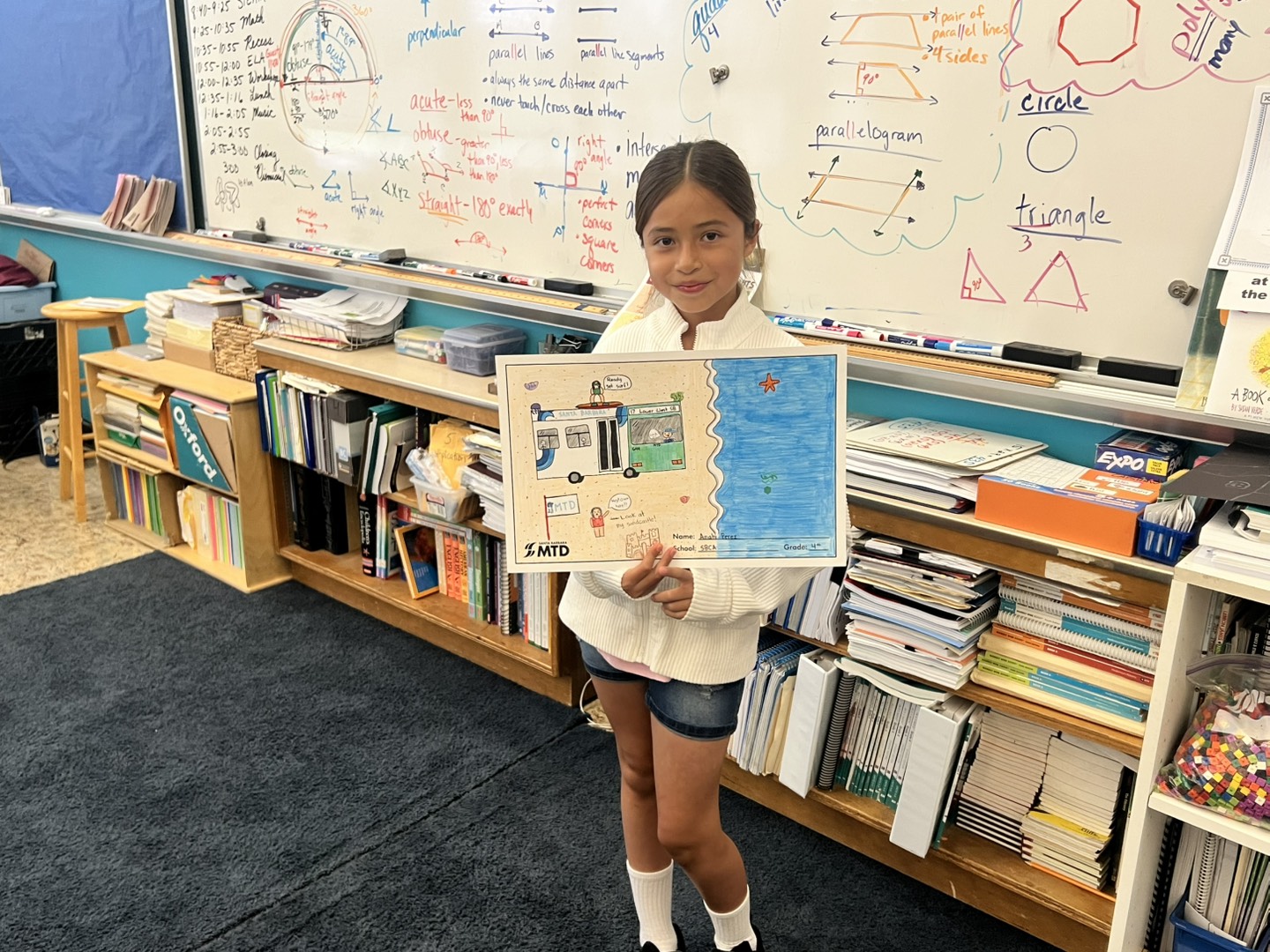 Photo of Anahí Perez, 2nd Place Winner in 4th-6th Grade Category