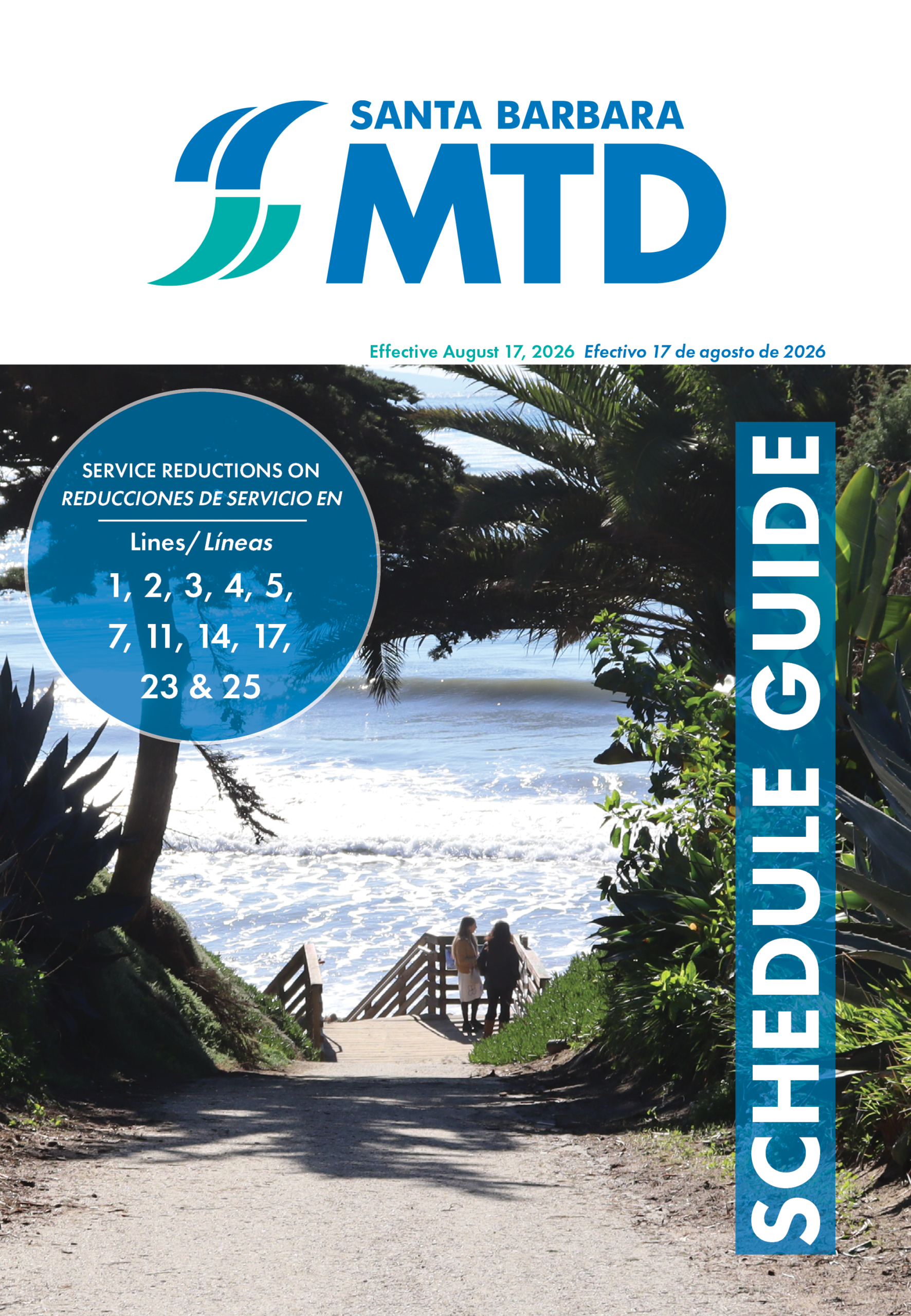 Cover for August 2026 Schedule Guide